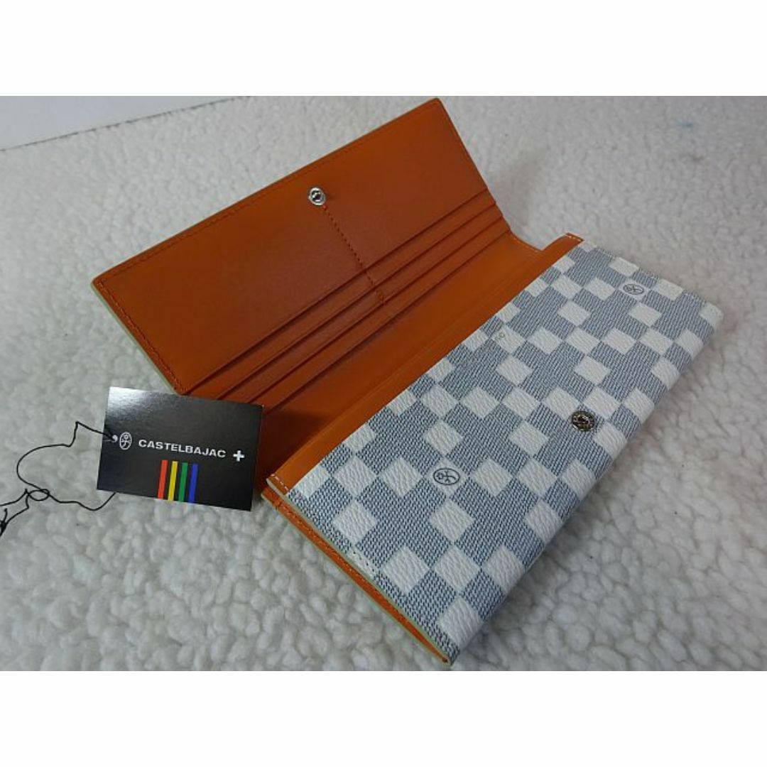 CASTELBAJAC - 【新品本物】CASTELBAJAC 長財布/白 ¥19,800-の CASTELBAJAC - 【新品本物】CASTELBAJAC 長財布/白 ¥19,800-の