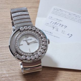 SWAROVSKI - 【希少】Swarovski スワロフスキー 腕時計 ストーン SWAROVSKI - 【希少】Swarovski スワロフスキー 腕時計 ストーン