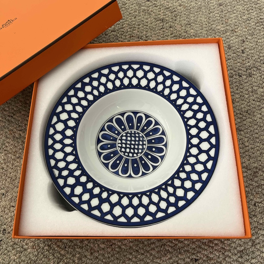 HERMES - エルメス プルートダイユール スーププレート2枚セット HERMES - エルメス プルートダイユール スーププレート2枚セット