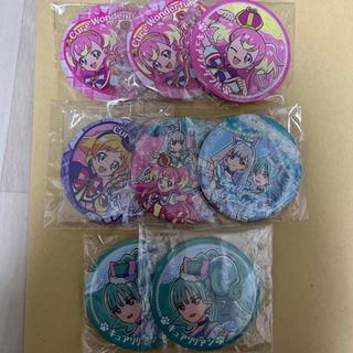 フルタ製菓 - プリキュア わんぷり BIG缶バッジ こむぎ ユキの フルタ製菓 - プリキュア わんぷり BIG缶バッジ こむぎ ユキの
