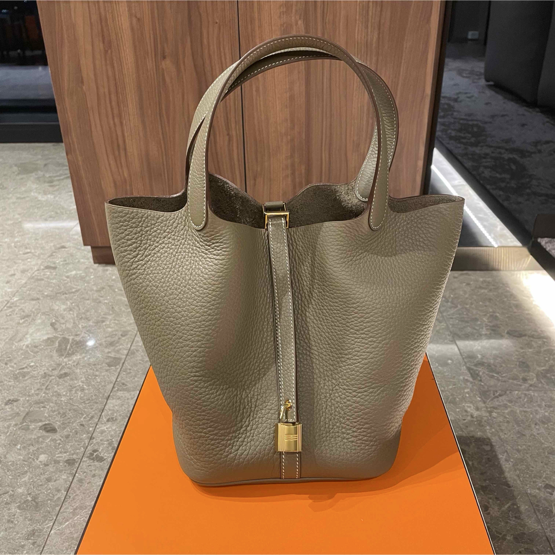 HERMES - 【新品未使用】エルメス ピコタンロック エトゥープ MM HERMES - 【新品未使用】エルメス ピコタンロック エトゥープ MM