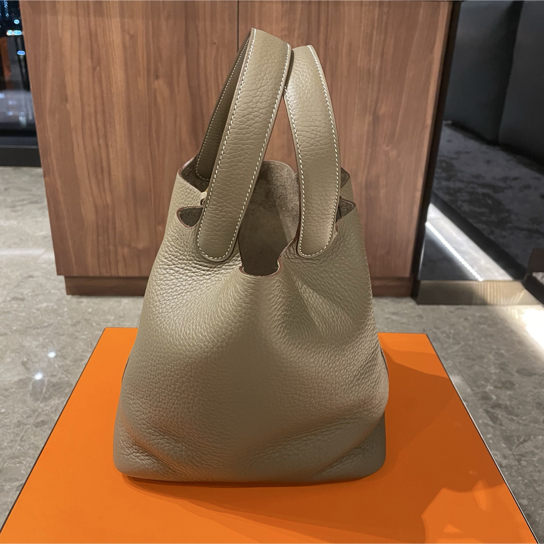 HERMES - 【新品未使用】エルメス ピコタンロック エトゥープ MM HERMES - 【新品未使用】エルメス ピコタンロック エトゥープ MM