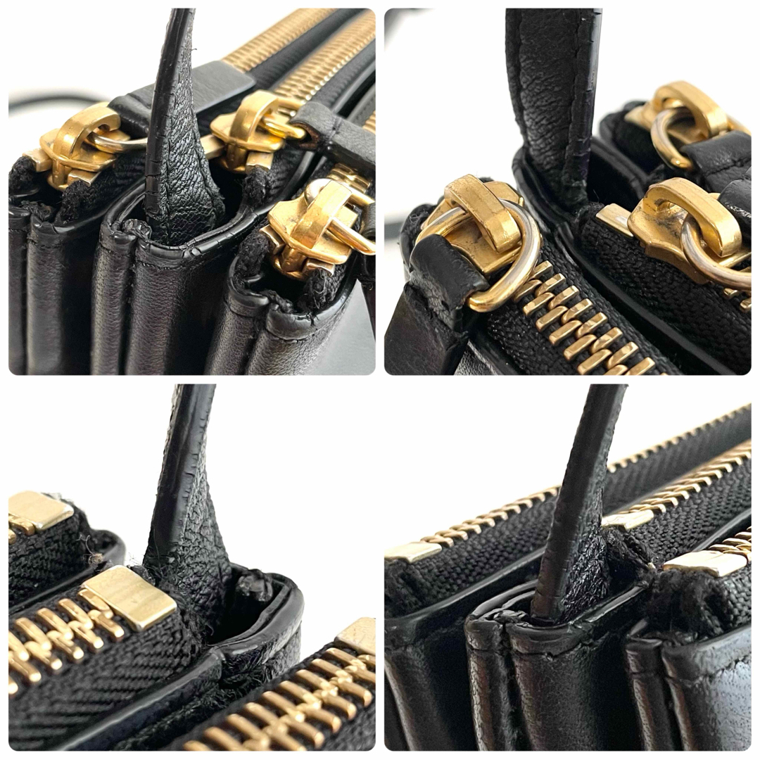 CELINE - 【美品】CELINE セリーヌ ショルダーバッグ トリオ CELINE - 【美品】CELINE セリーヌ ショルダーバッグ トリオ