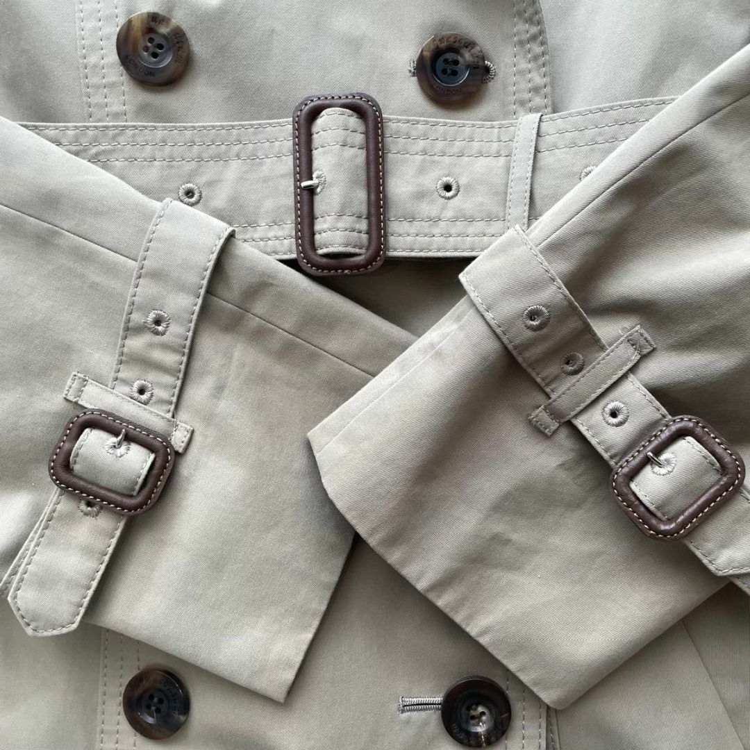 AQUA SCUTUM - 【極美品】 Aquascutum トレンチコート 大きい AQUA SCUTUM - 【極美品】 Aquascutum トレンチコート 大きい