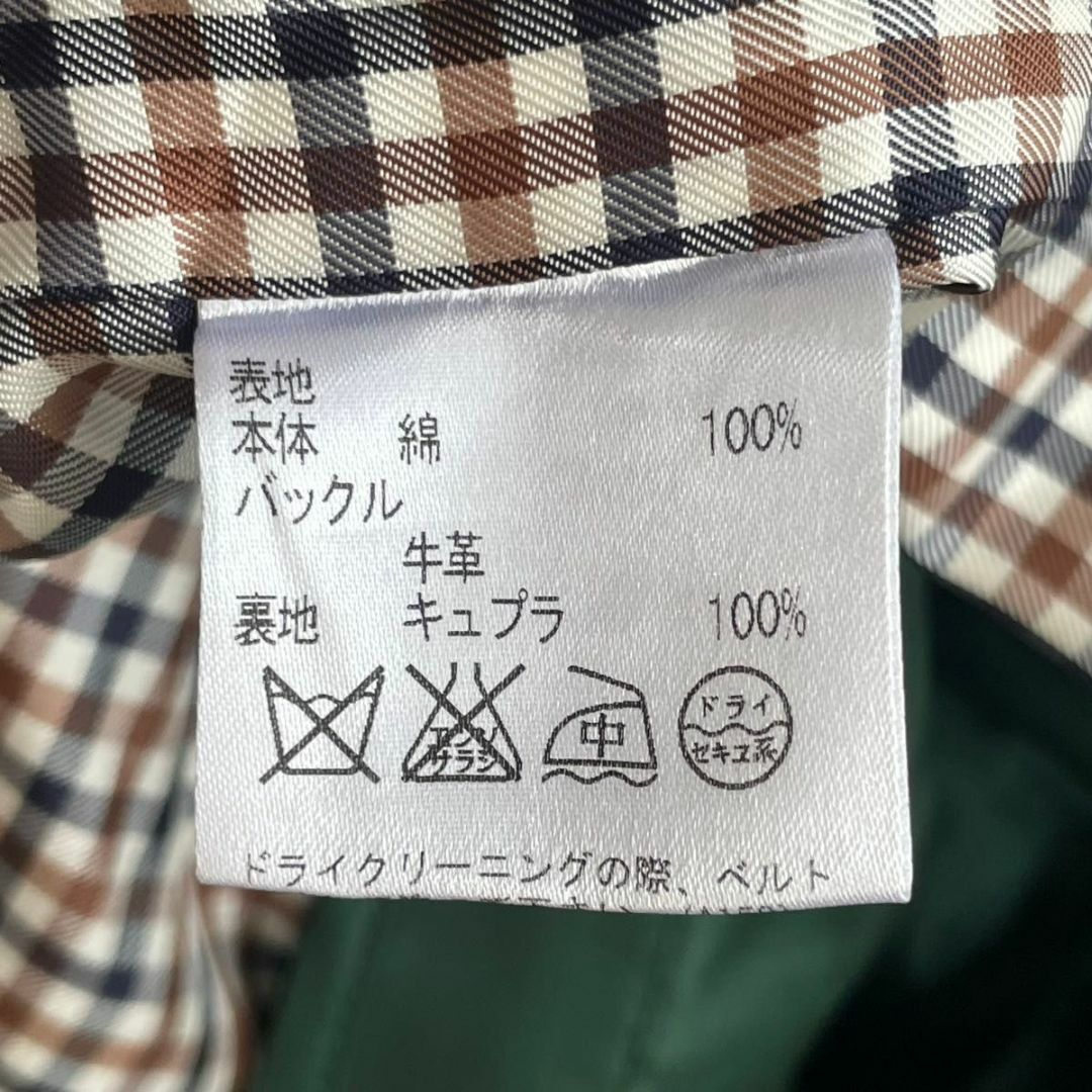 AQUA SCUTUM - 【極美品】 Aquascutum トレンチコート 大きい AQUA SCUTUM - 【極美品】 Aquascutum トレンチコート 大きい