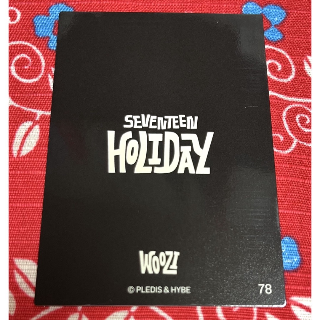 SEVENTEEN - SEVENTEEN HOLIDAY WOOZI トレカの通販 by NEOの SEVENTEEN - SEVENTEEN HOLIDAY WOOZI トレカの通販 by NEOの
