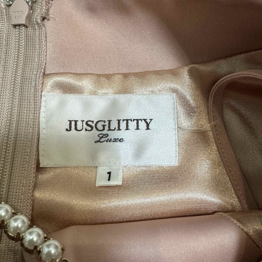 JUSGLITTY - ジャスグリッティ JUSGLITTY パーティードレス JUSGLITTY - ジャスグリッティ JUSGLITTY パーティードレス