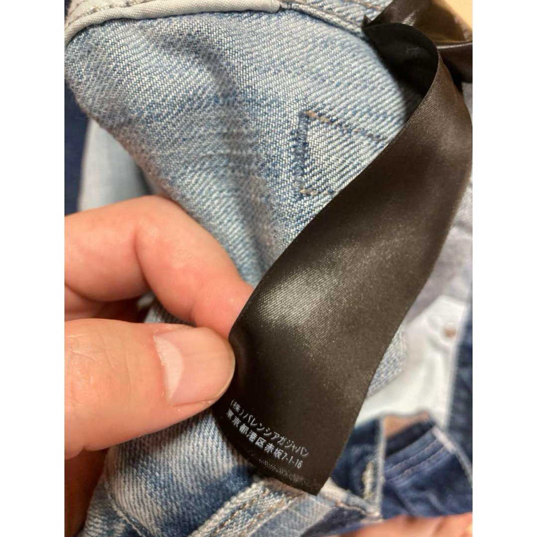 BALENCIAGA - 【スーパーSALE】BALENCIAGA ワイドデニム JEANS BALENCIAGA - 【スーパーSALE】BALENCIAGA ワイドデニム JEANS