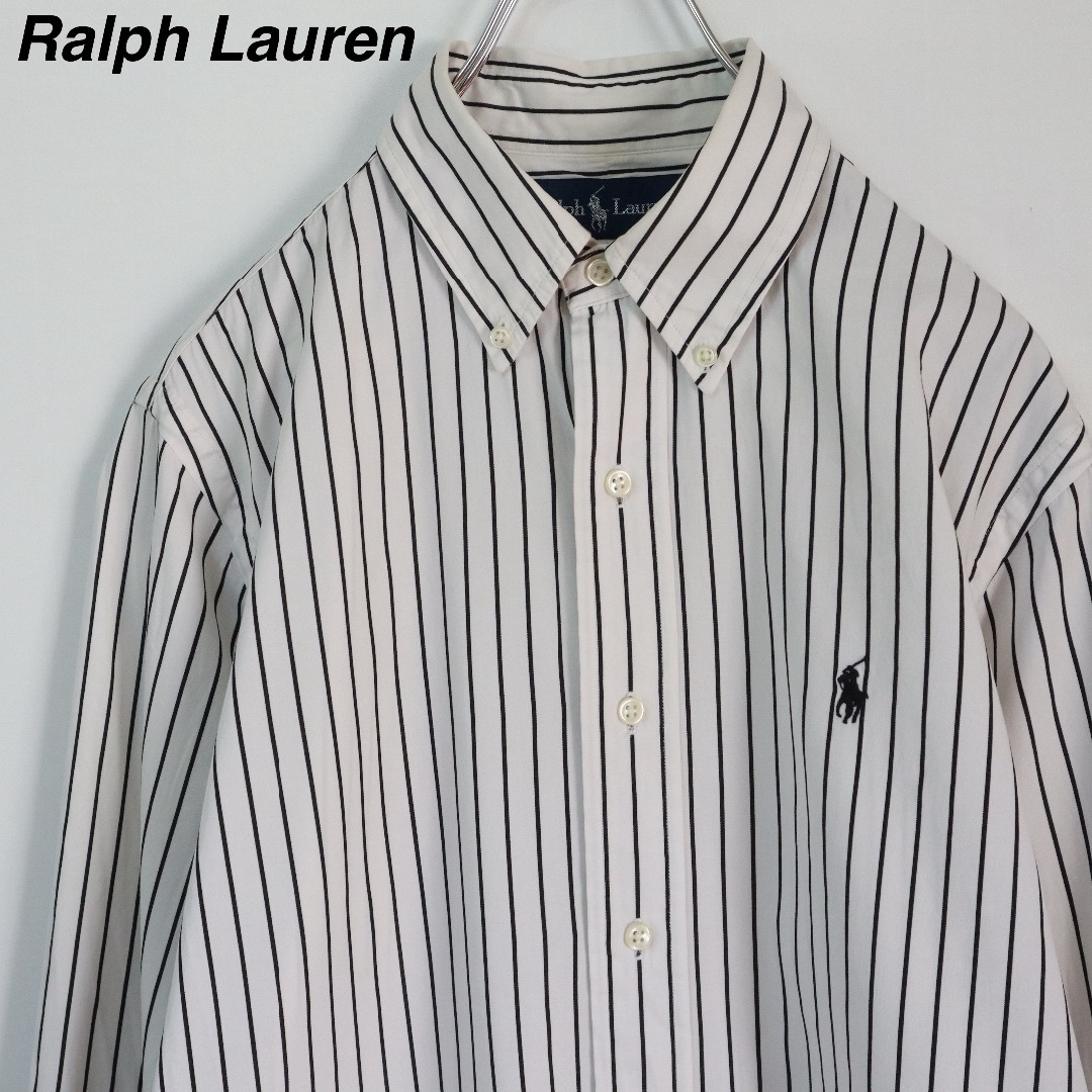 Ralph Lauren - 【大人気】ラルフローレン ストライプシャツ BD Ralph Lauren - 【大人気】ラルフローレン ストライプシャツ BD