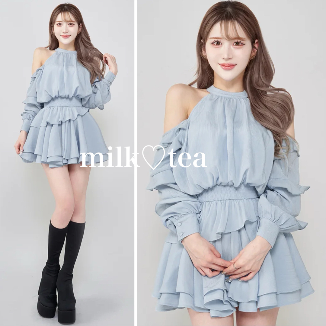 Darich - 新品タグ付 ダーリッチ ボリュームシフォンミニ Darich - 新品タグ付 ダーリッチ ボリュームシフォンミニ
