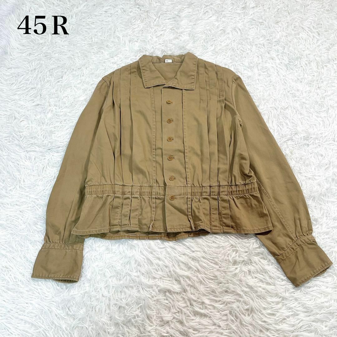 45R - 45R ゴマチノのタルラボレロ ブラウス シャツ ブラウン系 45R - 45R ゴマチノのタルラボレロ ブラウス シャツ ブラウン系