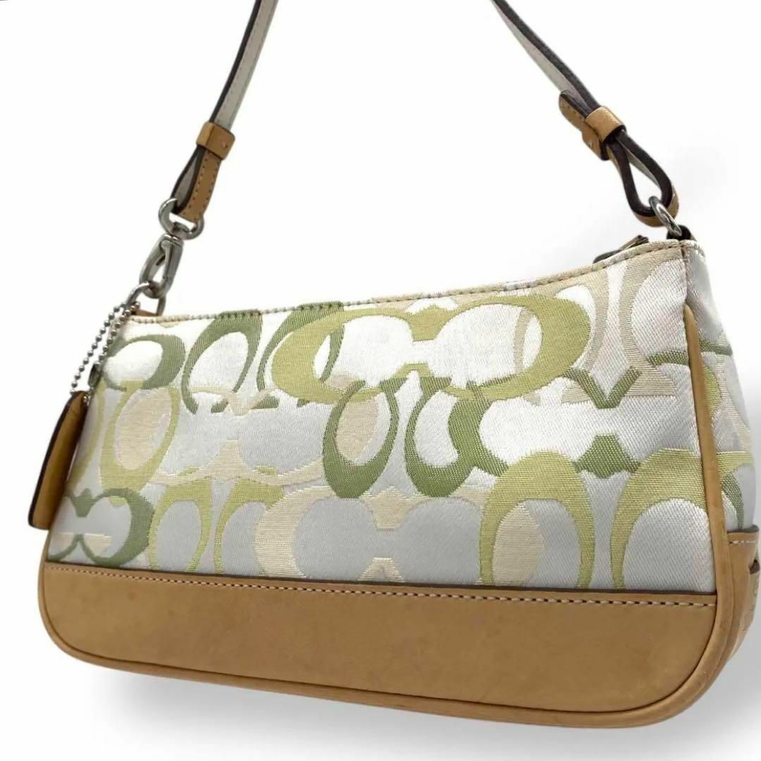 COACH - 美品 コーチ アクセサリーポーチ シグネチャー COACH - 美品 コーチ アクセサリーポーチ シグネチャー