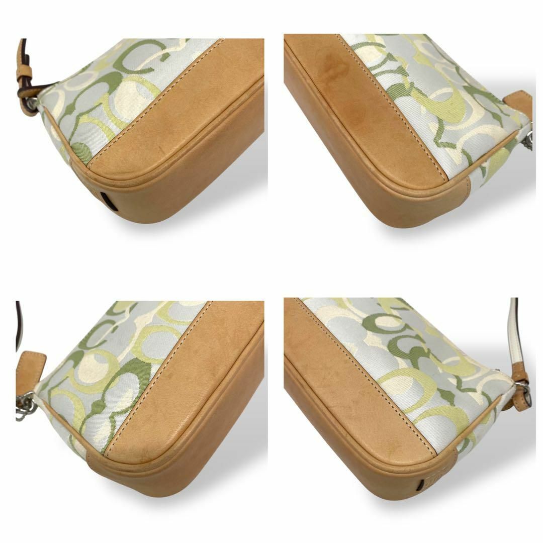 COACH - 美品 コーチ アクセサリーポーチ シグネチャー COACH - 美品 コーチ アクセサリーポーチ シグネチャー