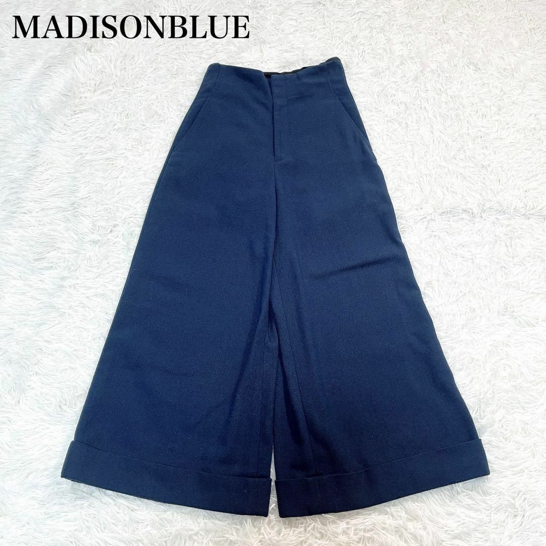 MADISONBLUE - マディソンブルー HIGH WAIST WIDE PANTS ワイド MADISONBLUE - マディソンブルー HIGH WAIST WIDE PANTS ワイド