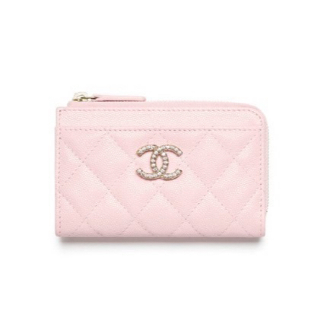 CHANEL - 最終値下げ!新品 シャネル ジップ カードケース CHANEL - 最終値下げ!新品 シャネル ジップ カードケース