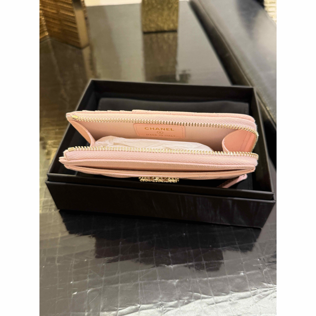 CHANEL - 最終値下げ!新品 シャネル ジップ カードケース CHANEL - 最終値下げ!新品 シャネル ジップ カードケース