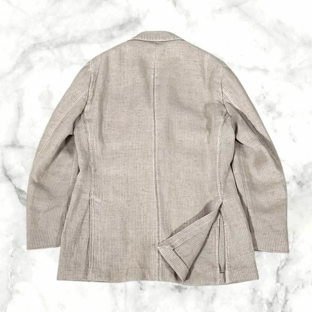 LARDINI - 【美品】ラルディーニ 春夏 テーラード ジャケット LARDINI - 【美品】ラルディーニ 春夏 テーラード ジャケット