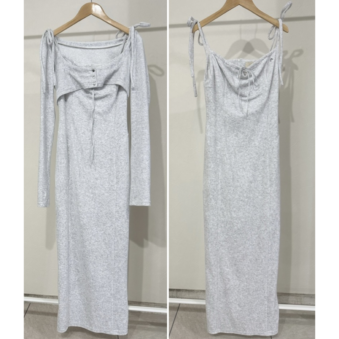 Darich - 【新品】ANDMARY♡ Roy velour set long dressの通販 Darich - 【新品】ANDMARY♡ Roy velour set long dressの通販