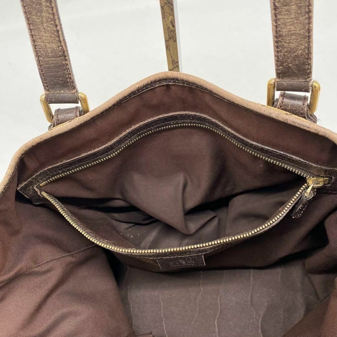 GUCCI - GUCCI グッチ ハンドバッグ トートバッグ GGキャンバス GUCCI - GUCCI グッチ ハンドバッグ トートバッグ GGキャンバス