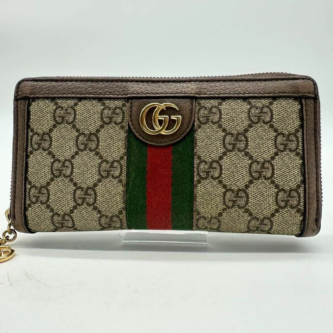GUCCI - 美品✨ グッチ 長財布 オフィディア GGマーモント GUCCI - 美品✨ グッチ 長財布 オフィディア GGマーモント