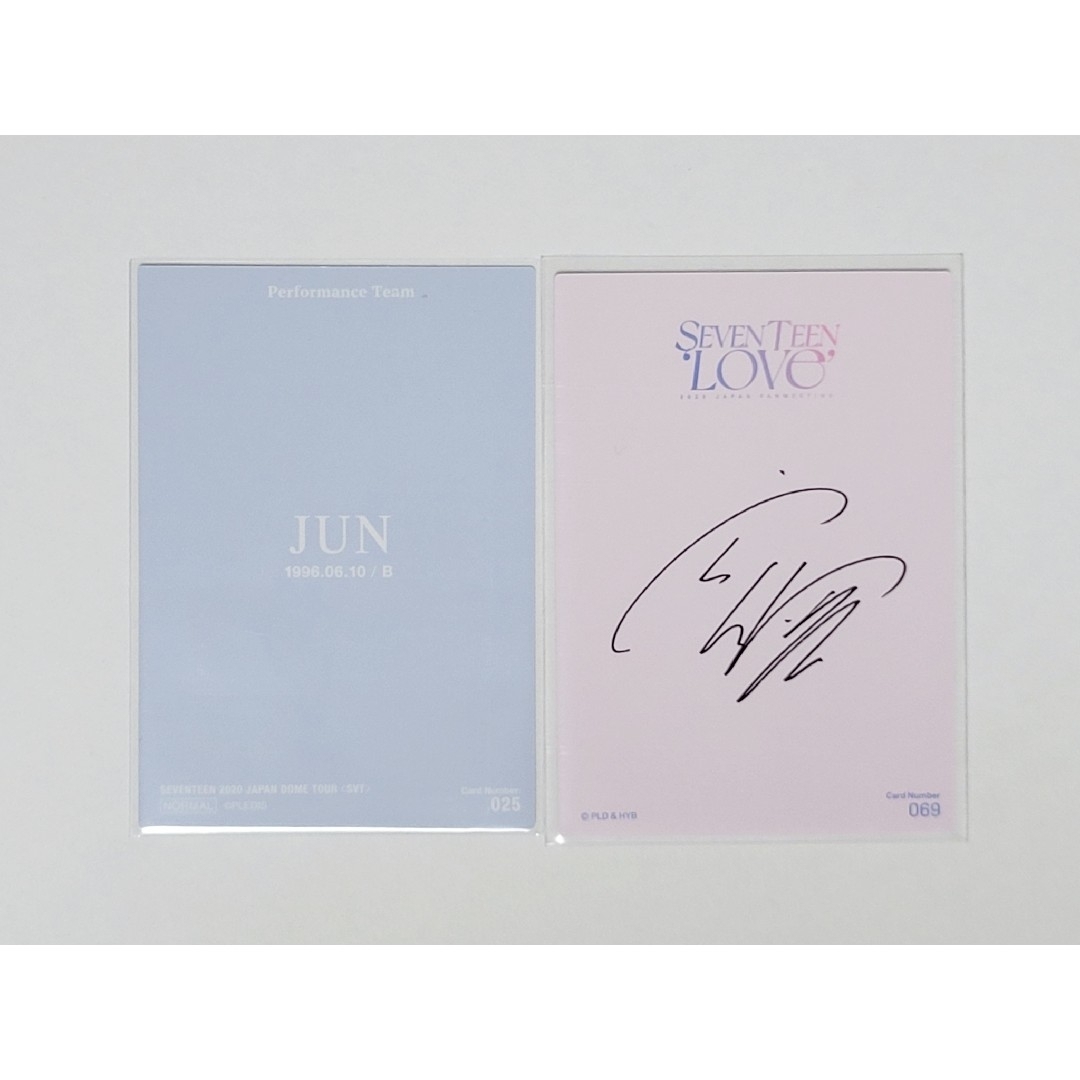 SEVENTEEN - SEVENTEEN『ジュン』トレカ LOVE/69.SVT/25の通販 SEVENTEEN - SEVENTEEN『ジュン』トレカ LOVE/69.SVT/25の通販