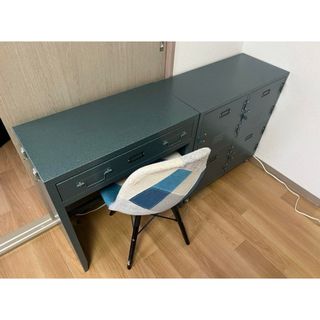 ニトリ - 【一人暮らし向け】ニトリ シェルフ付きデスク ダーク ニトリ - 【一人暮らし向け】ニトリ シェルフ付きデスク ダーク