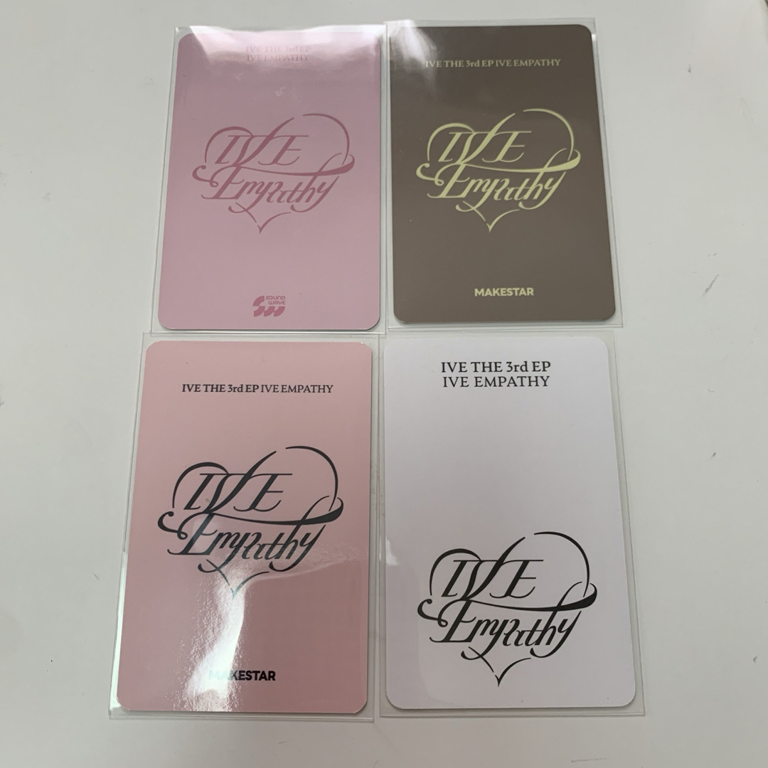 ive empathy 特典 ウォニョン トレカ 4枚の通販 by LeeYeon's ive empathy 特典 ウォニョン トレカ 4枚の通販 by LeeYeon's