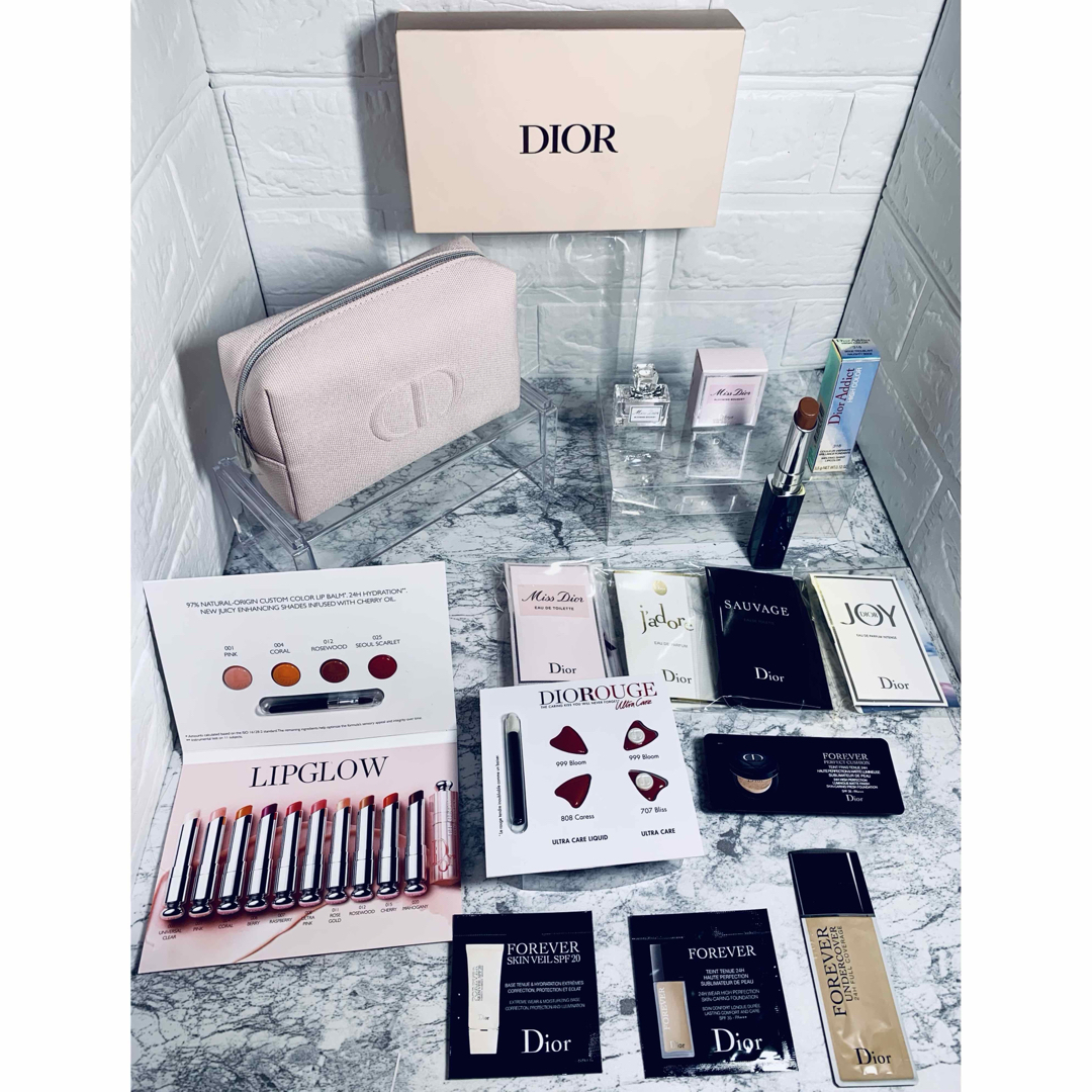 Christian Dior - Dior 豪華ポーチセット リップグロウ現品 Christian Dior - Dior 豪華ポーチセット リップグロウ現品