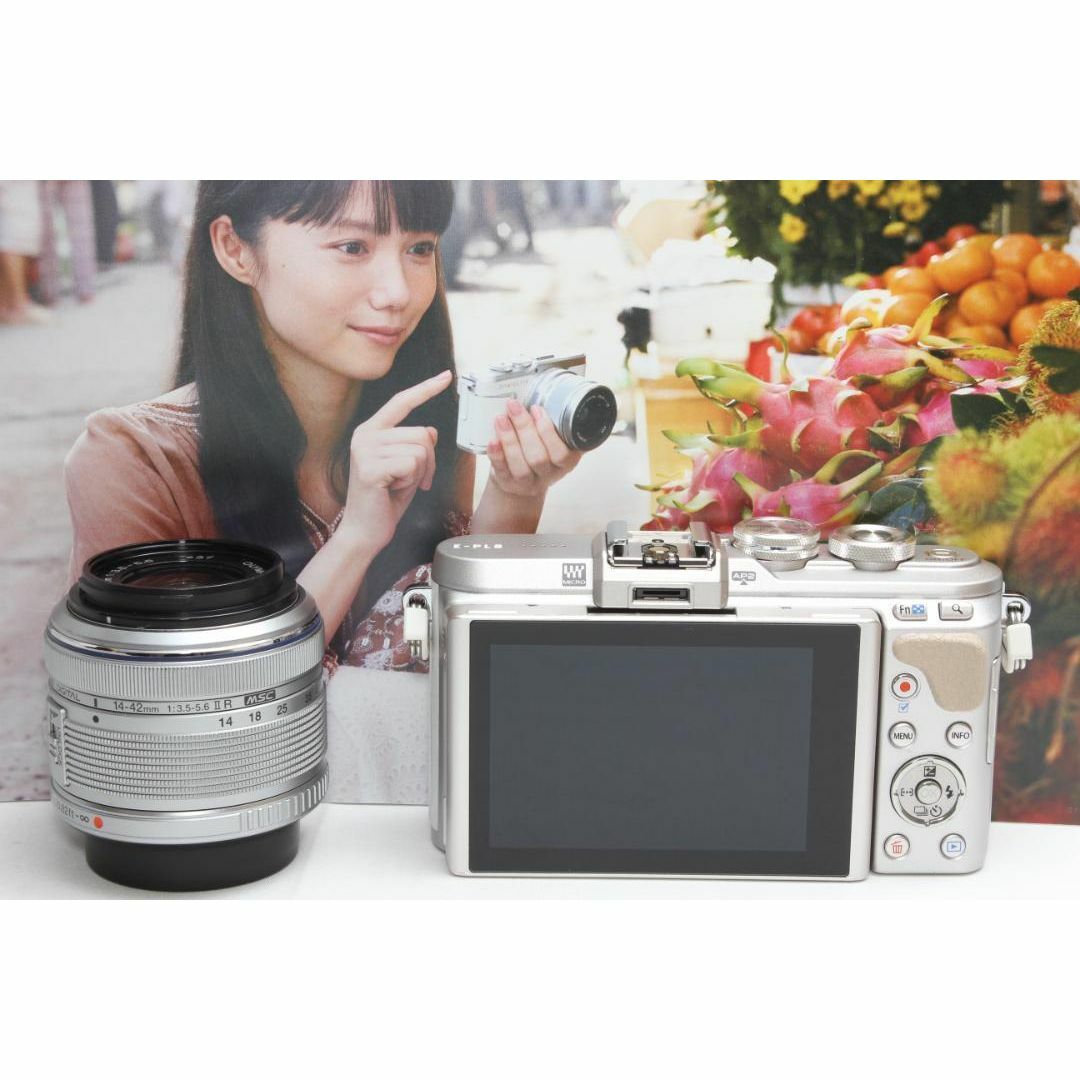 OLYMPUS - ❤️スマホ転送&自撮り❤️OLYMPUS PEN E-PL8 レンズ OLYMPUS - ❤️スマホ転送&自撮り❤️OLYMPUS PEN E-PL8 レンズ