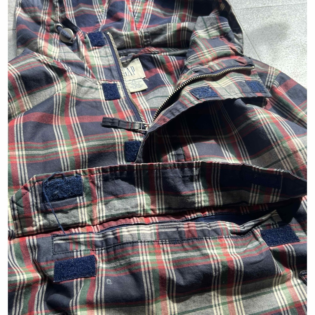 GAP - 【名作】OLD GAP 00s コットンアノラック マドラス GAP - 【名作】OLD GAP 00s コットンアノラック マドラス