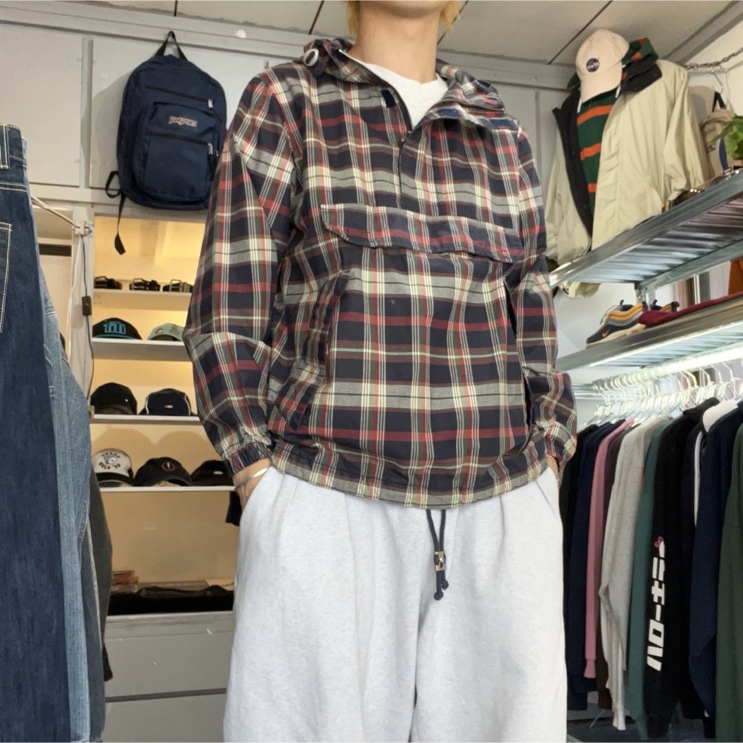 GAP - 【名作】OLD GAP 00s コットンアノラック マドラス GAP - 【名作】OLD GAP 00s コットンアノラック マドラス