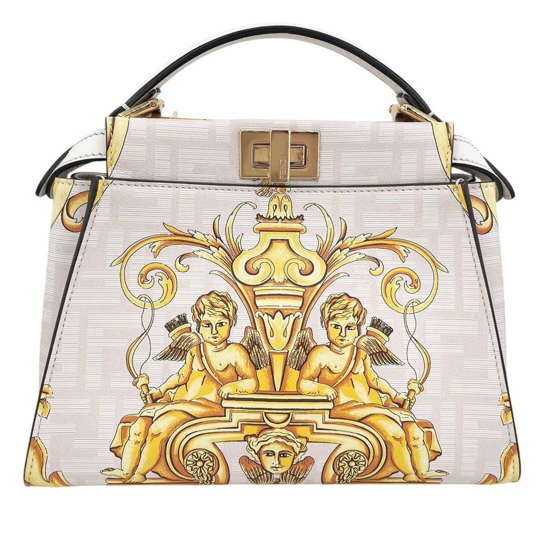 FENDI - 【中古】 Fendi フェンディ フェンダーチェ ミニ FENDI - 【中古】 Fendi フェンディ フェンダーチェ ミニ
