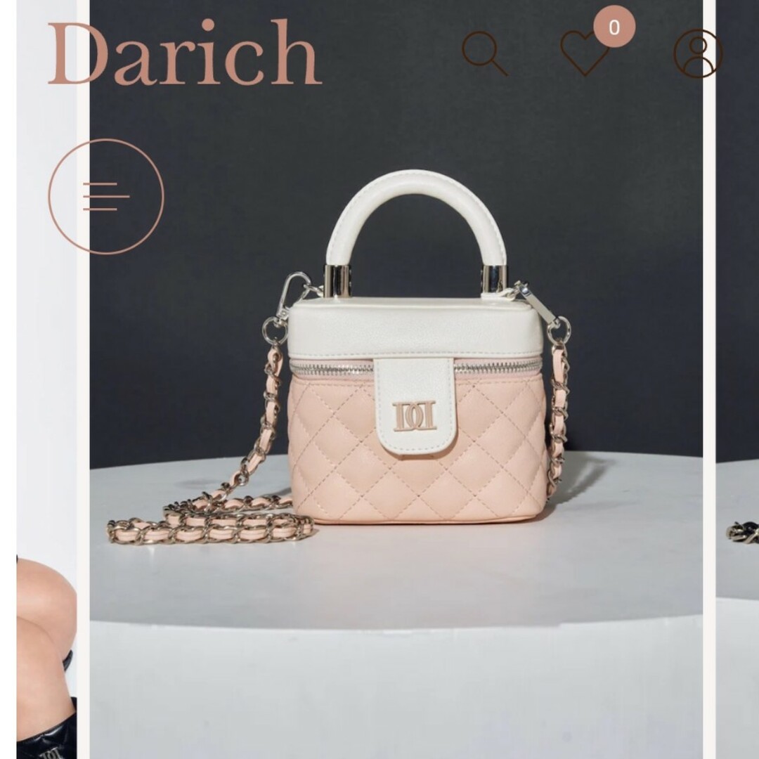 Darich - 【新品未開封品】キャビアスキンスクエアミニバッグ Darich - 【新品未開封品】キャビアスキンスクエアミニバッグ