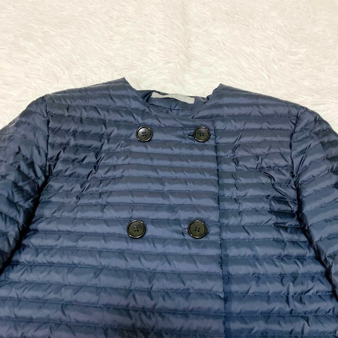 Theory luxe - セオリーリュクス ノーカラー ダウンコート Theory luxe - セオリーリュクス ノーカラー ダウンコート
