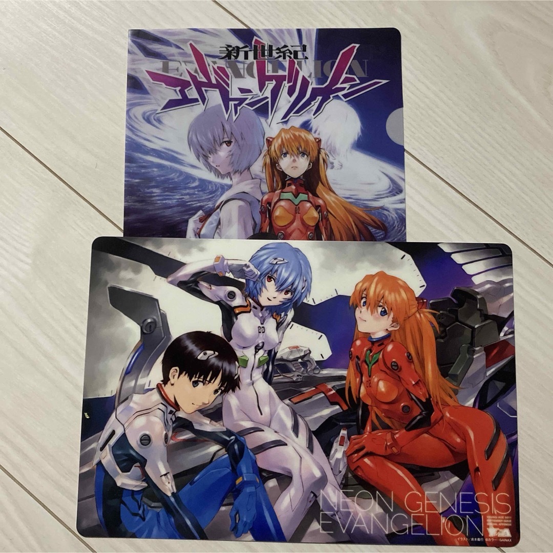 エヴァンゲリオン ヤングエース 下敷き クリアファイルの通販 by エヴァンゲリオン ヤングエース 下敷き クリアファイルの通販 by