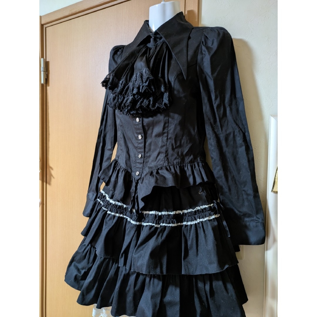 BLACK PEACE NOW - ブラックピースナウ シャボタイ付きブラウス BLACK PEACE NOW - ブラックピースナウ シャボタイ付きブラウス