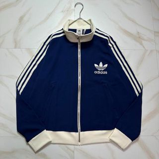 adidas - アディダス セットアップ モノトーン 葉っぱ ジャージ adidas - アディダス セットアップ モノトーン 葉っぱ ジャージ