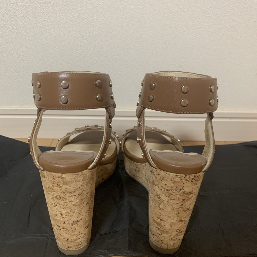 JIMMY CHOO - 【正規品】JIMMYCHOO ウェッジソール サンダル JIMMY CHOO - 【正規品】JIMMYCHOO ウェッジソール サンダル
