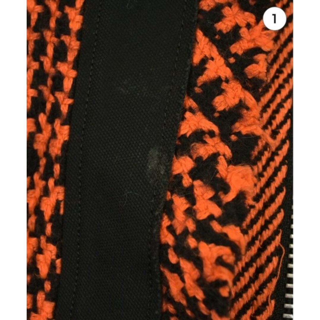 sacai - sacai サカイ ブルゾン(その他) 1(S位) オレンジx黒 sacai - sacai サカイ ブルゾン(その他) 1(S位) オレンジx黒