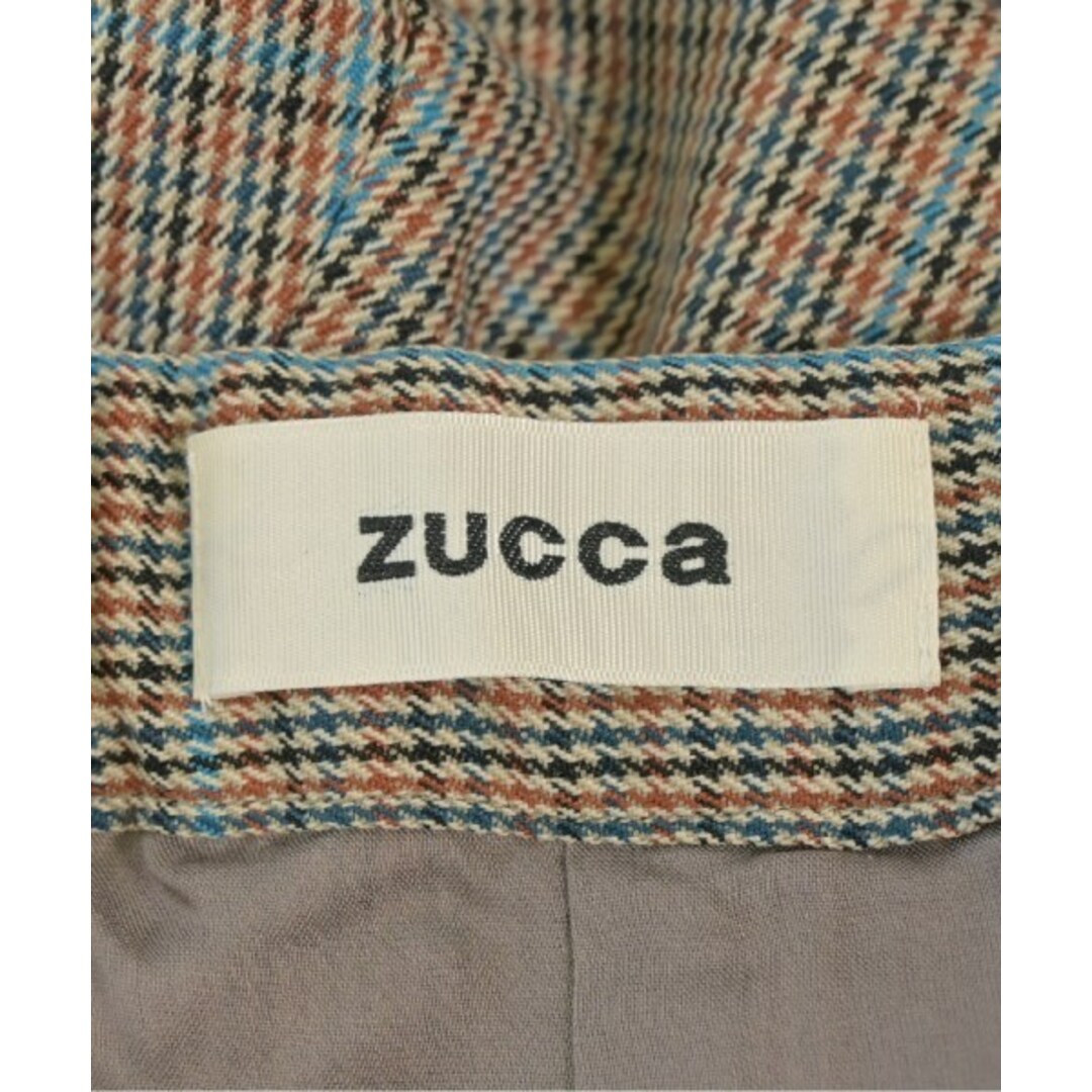 ZUCCa - ZUCCa ズッカ ショートパンツ M ベージュx水色x茶等 ZUCCa - ZUCCa ズッカ ショートパンツ M ベージュx水色x茶等