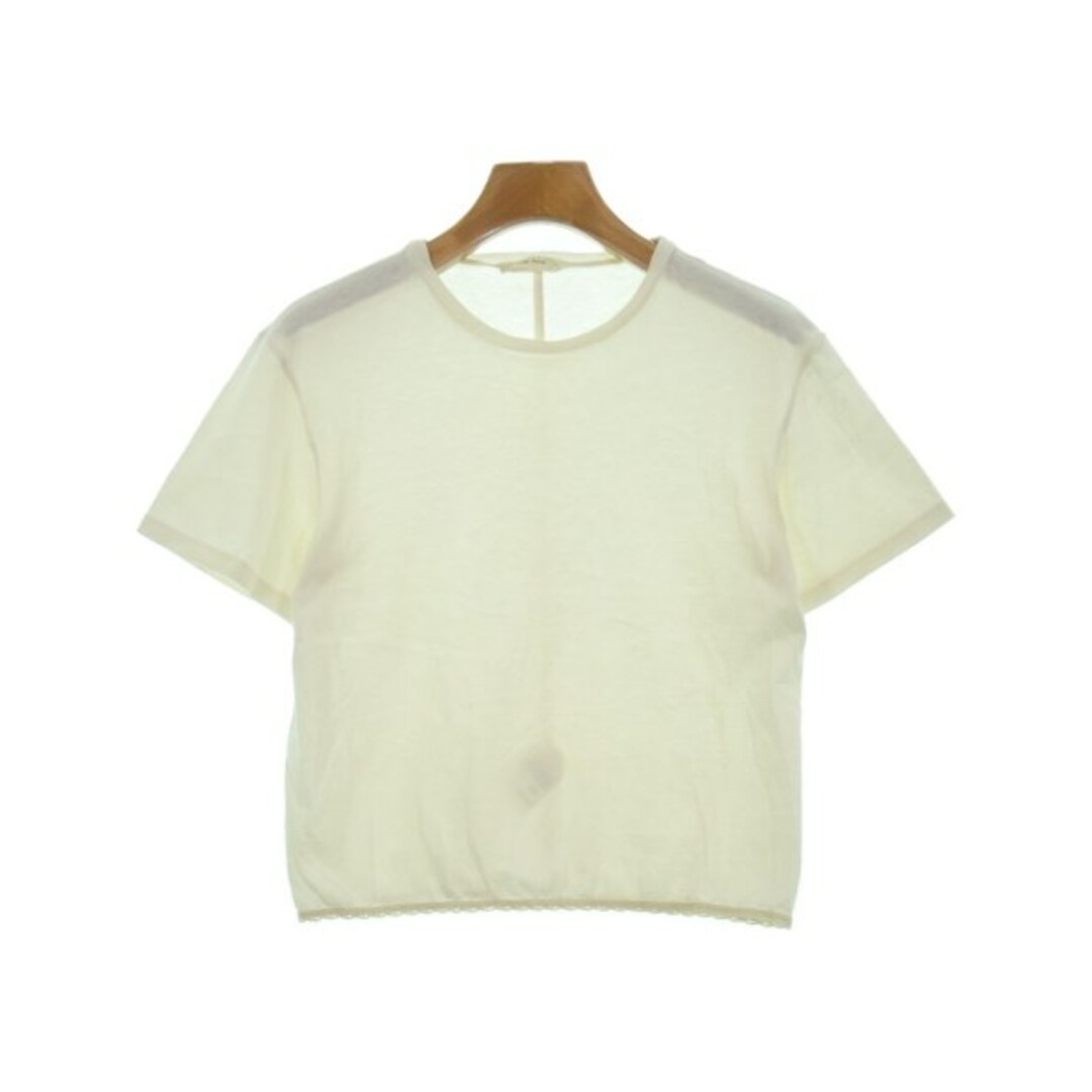 THE ROW - THE ROW ザ ロウ Tシャツ・カットソー XS ベージュ THE ROW - THE ROW ザ ロウ Tシャツ・カットソー XS ベージュ