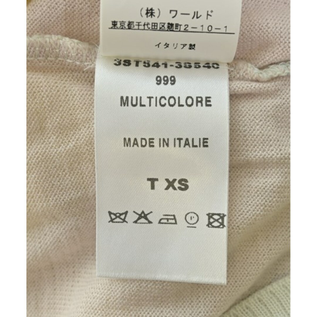Chloe - Chloe クロエ ニット・セーター XS ピンクx黄緑x黄 Chloe - Chloe クロエ ニット・セーター XS ピンクx黄緑x黄