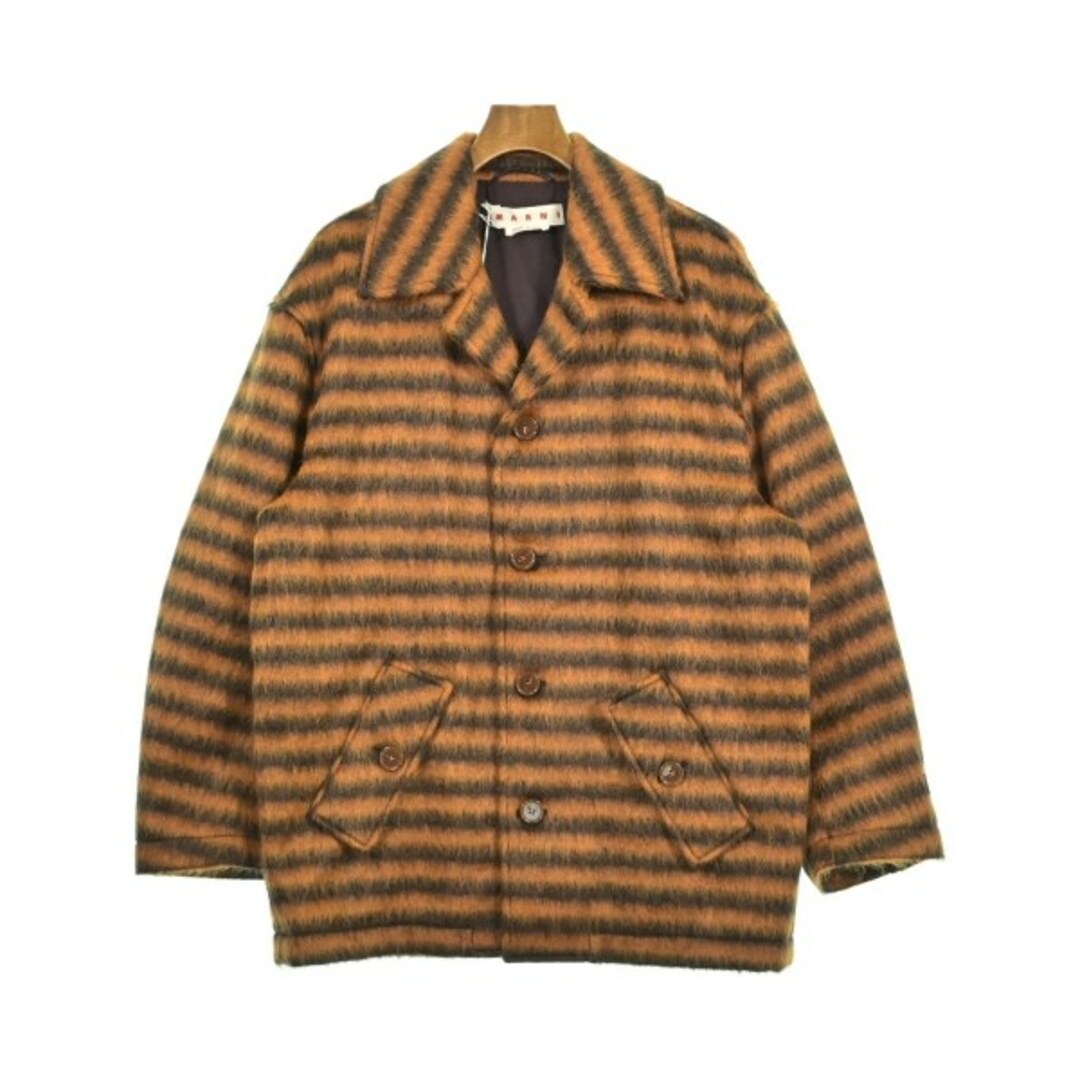MARNI - MARNI マルニ ブルゾン(その他) 44(S位) オレンジx黒 MARNI - MARNI マルニ ブルゾン(その他) 44(S位) オレンジx黒