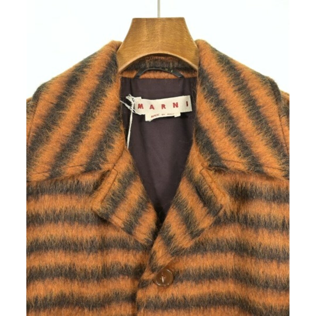 MARNI - MARNI マルニ ブルゾン(その他) 44(S位) オレンジx黒 MARNI - MARNI マルニ ブルゾン(その他) 44(S位) オレンジx黒