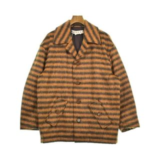 MARNI - MARNI マルニ ブルゾン(その他) 44(S位) オレンジx黒 MARNI - MARNI マルニ ブルゾン(その他) 44(S位) オレンジx黒