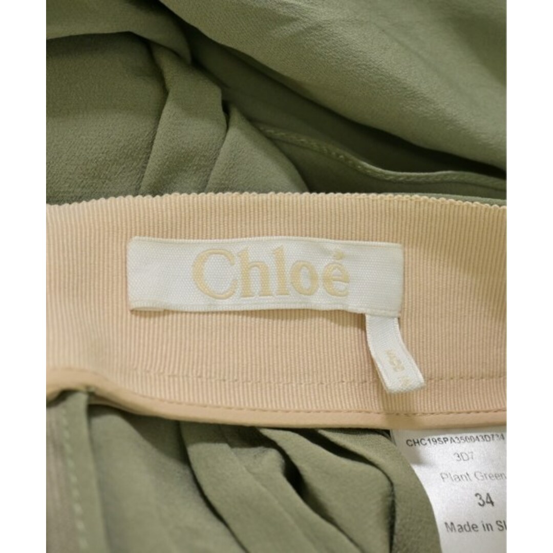 Chloe - Chloe クロエ パンツ(その他) 34(XXS位) カーキ Chloe - Chloe クロエ パンツ(その他) 34(XXS位) カーキ