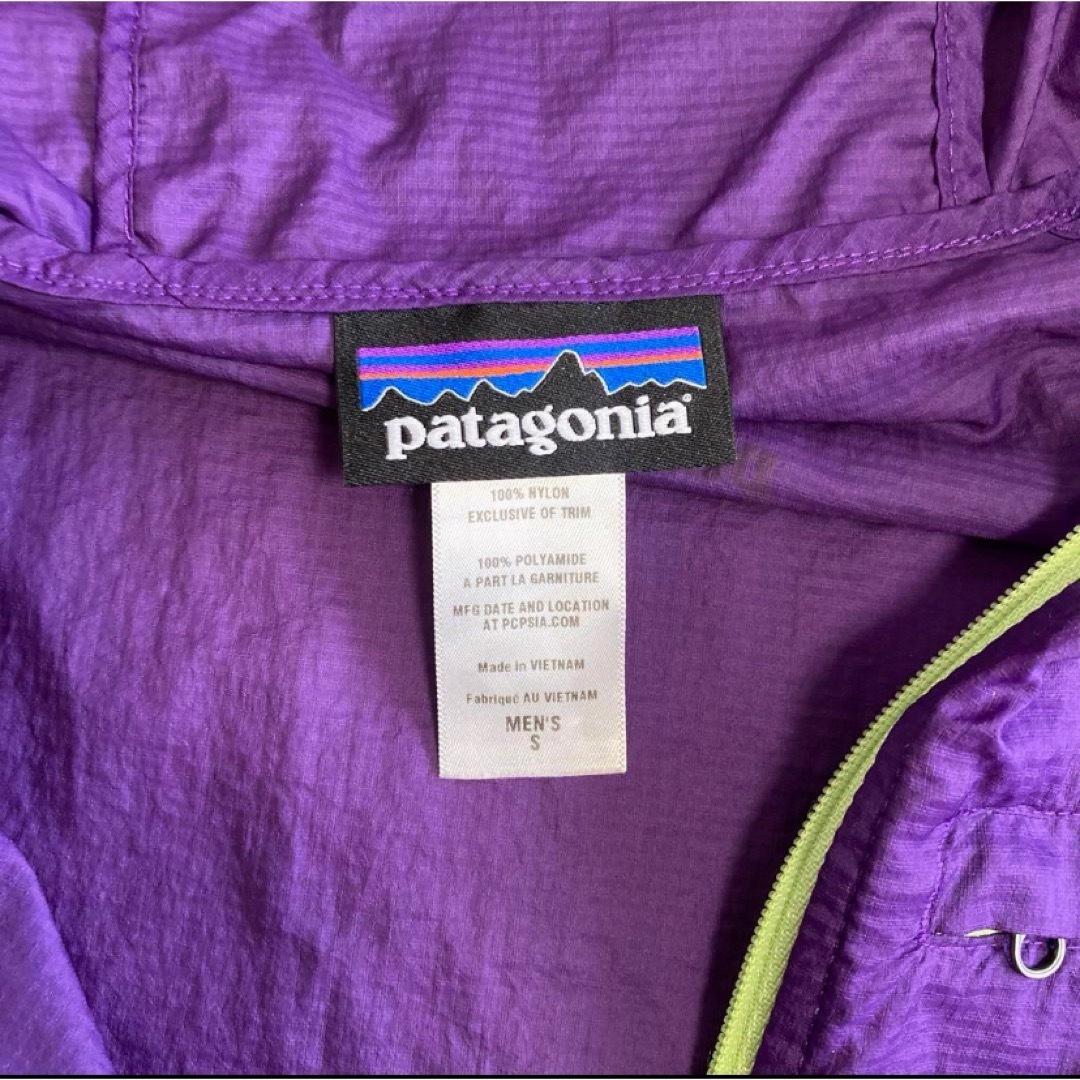 patagonia - パタゴニア パープル メンズS(日本サイズM程度 patagonia - パタゴニア パープル メンズS(日本サイズM程度