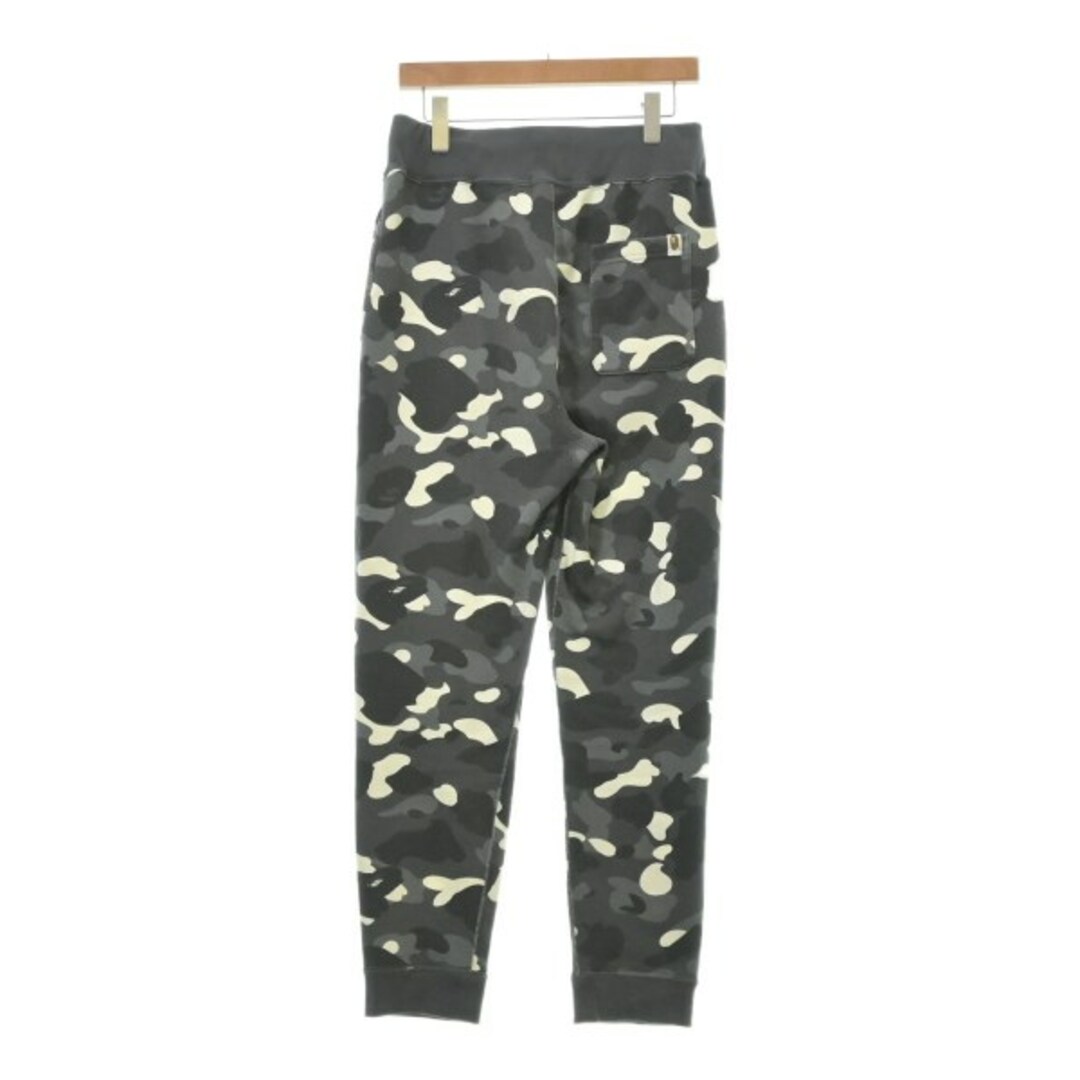 A BATHING APE - A BATHING APE スウェットパンツ S グレーx黒x A BATHING APE - A BATHING APE スウェットパンツ S グレーx黒x