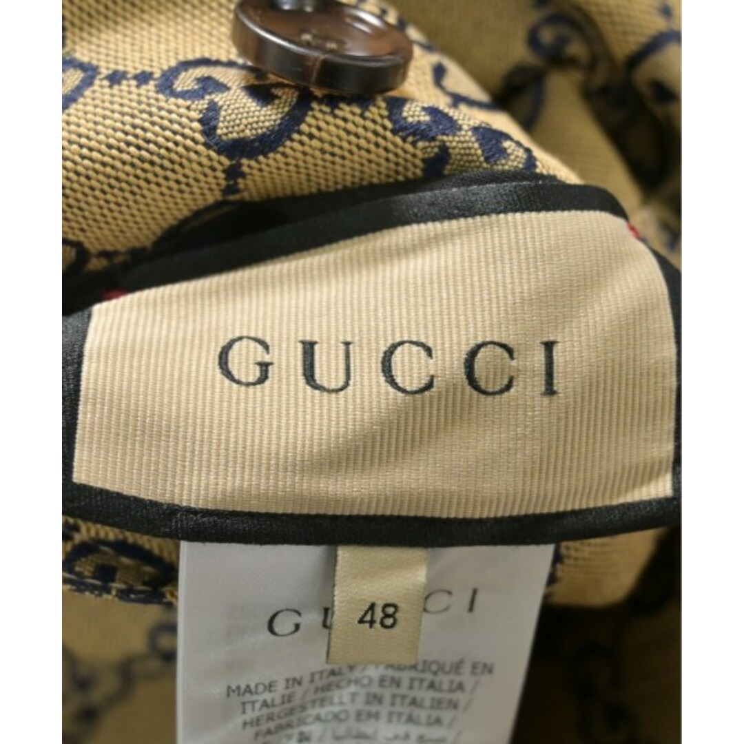 GUCCI - GUCCI グッチ ステンカラーコート 48(L位) 紺 【古着 GUCCI - GUCCI グッチ ステンカラーコート 48(L位) 紺 【古着