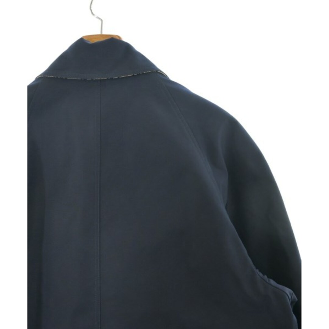 GUCCI - GUCCI グッチ ステンカラーコート 48(L位) 紺 【古着 GUCCI - GUCCI グッチ ステンカラーコート 48(L位) 紺 【古着